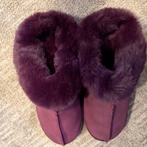 Plush Purple Women's Shoes